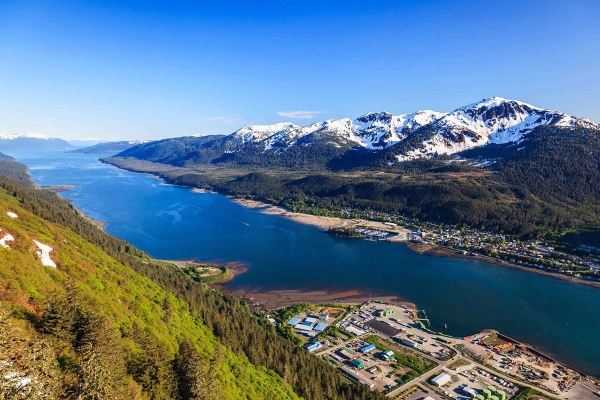 actual view from mount roberts juneau alaska - the perfect summer vacation destination