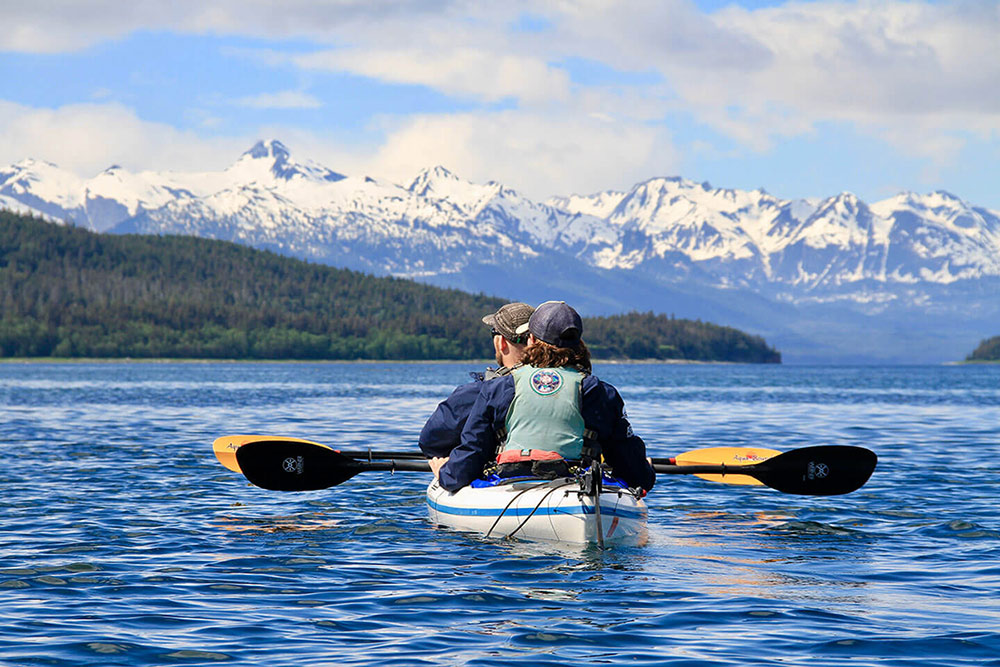 kayaking in juneau