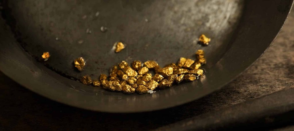 Gold Panning at Gold Creek from Juneau, Alaska 